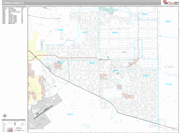 Lehigh Acres  Wall Map Premium Style